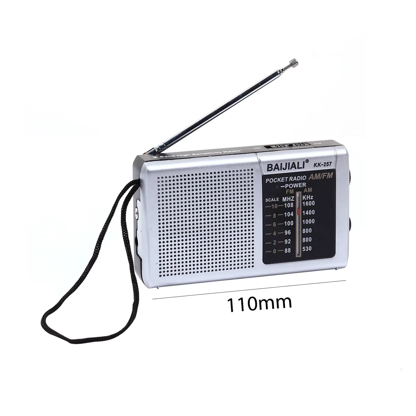 5000Mah Portable Radio Hand Crank Solar USB Charging AM/FM/WB NOAA Weather Radio Emergency LED Flashlight Power Bank for Outdoor