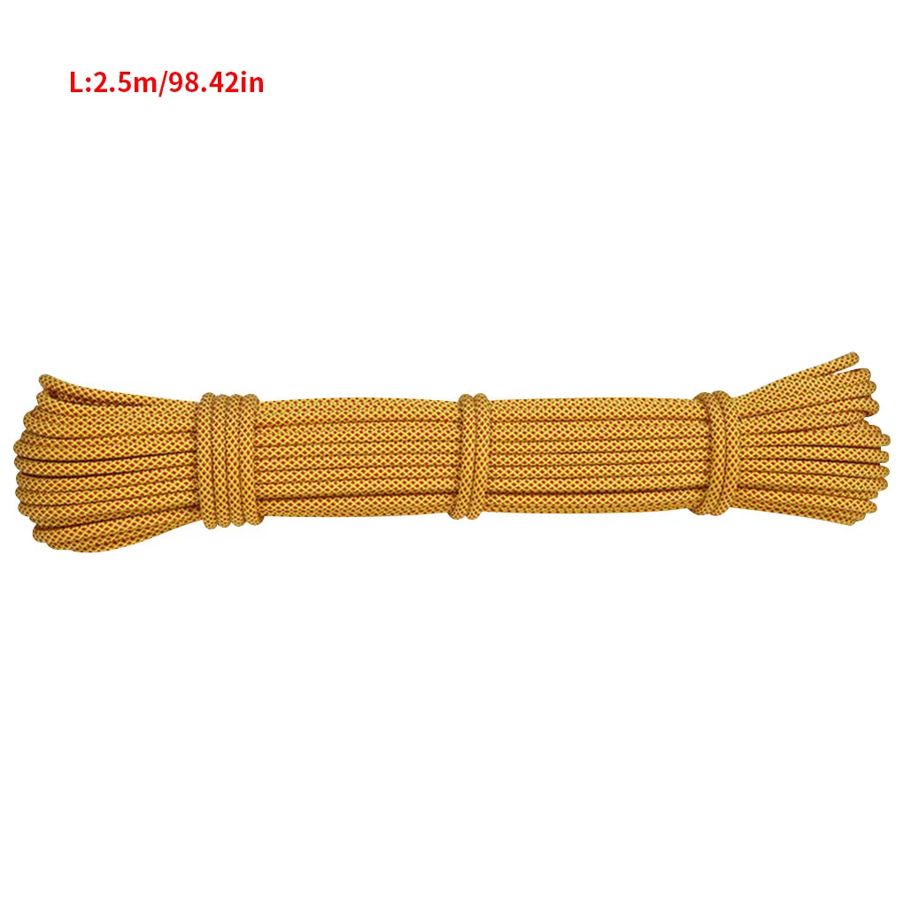 Climbing Rope Portable 6Mm Non-Slip Downhill Rope for Survival Parachute Cord Lanyard Camping Climbing Rope Hiking Clothesline