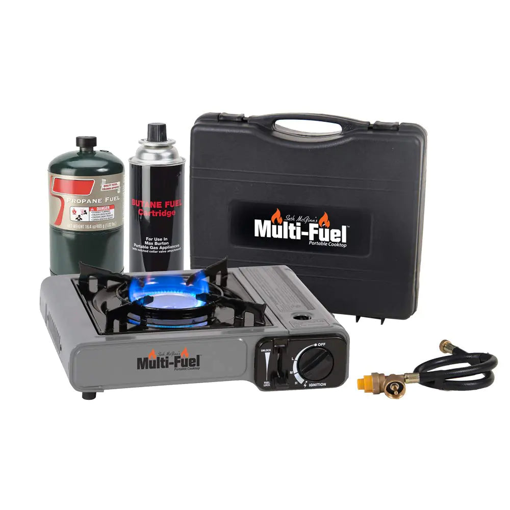 CanCooker Dual Fuel Camp Stove Propane or Butane Stove the Portable Stove for Camping and Emergency Survival Kit