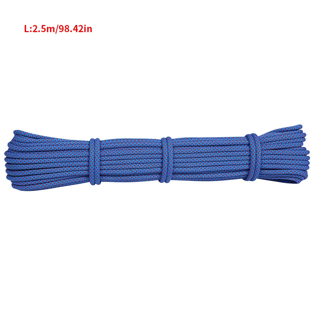 Climbing Rope Portable 6Mm Non-Slip Downhill Rope for Survival Parachute Cord Lanyard Camping Climbing Rope Hiking Clothesline