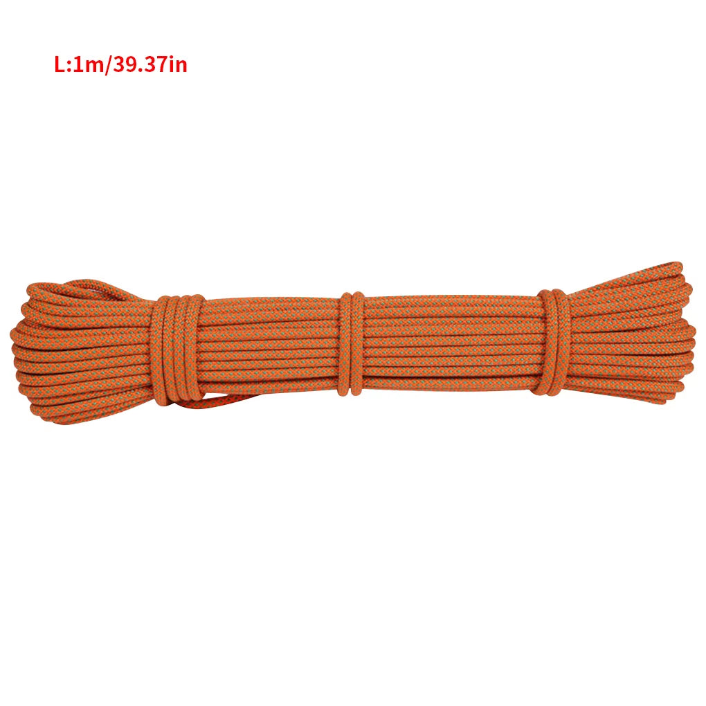 Climbing Rope Portable 6Mm Non-Slip Downhill Rope for Survival Parachute Cord Lanyard Camping Climbing Rope Hiking Clothesline