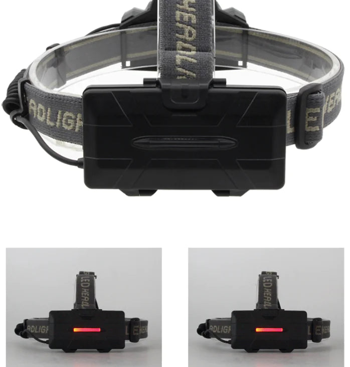 USB Rechargeable High Brightness LED Headlamp