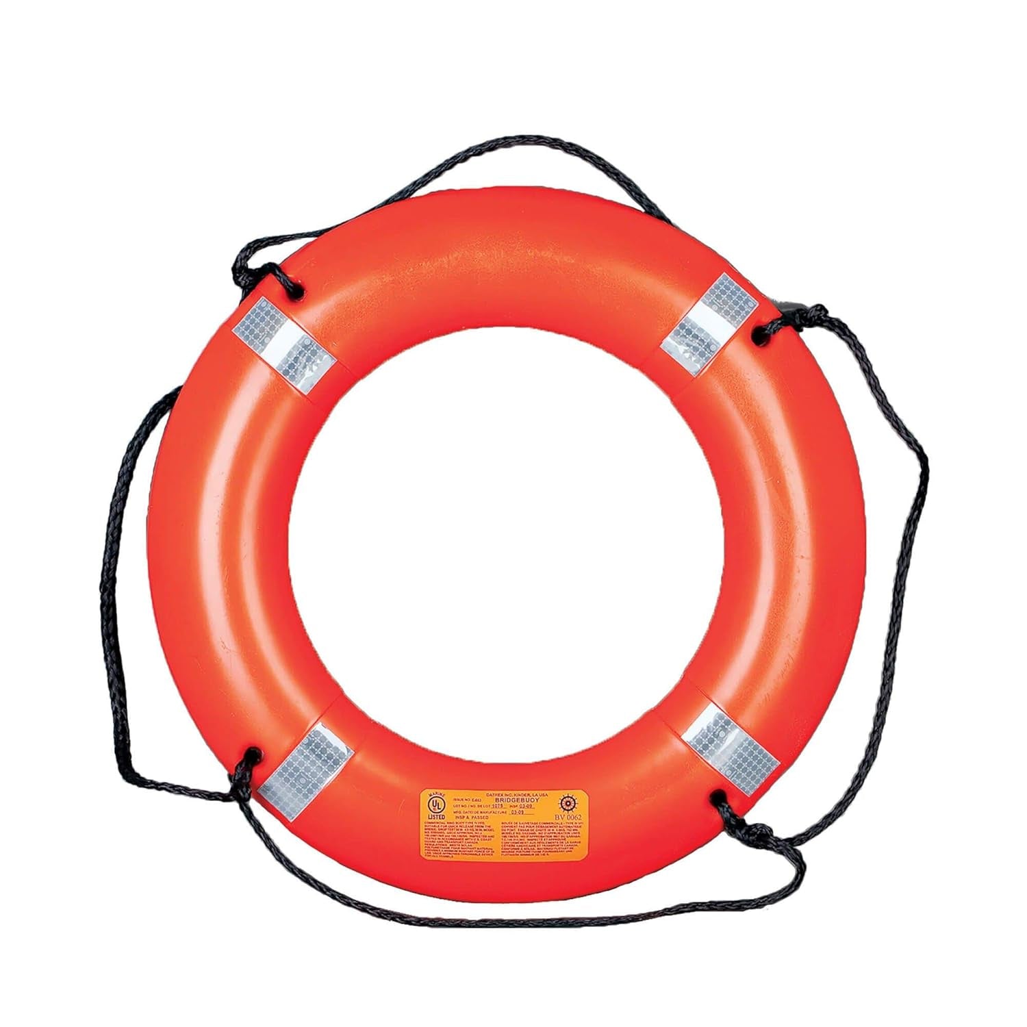- 30" Ring Buoy with Reflective Tape