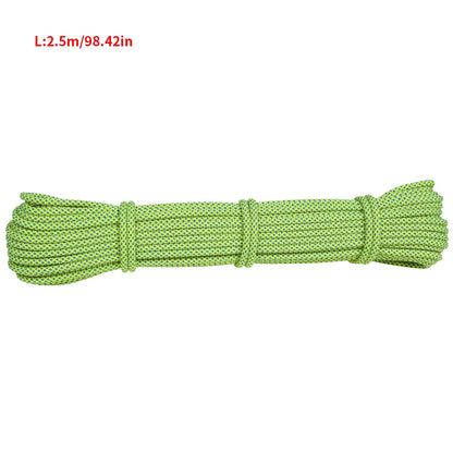 Climbing Rope Portable 6Mm Non-Slip Downhill Rope for Survival Parachute Cord Lanyard Camping Climbing Rope Hiking Clothesline