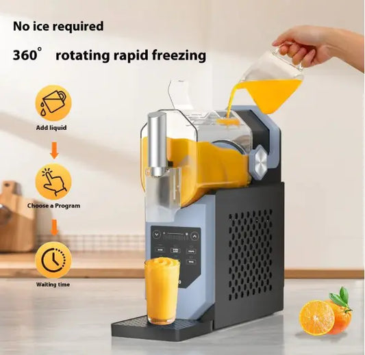 Professional Portable Soft Drink Multi-Purpose Ice Shaver Machine Slushie Machine Frozen Drink