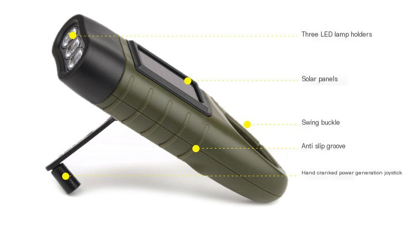 Flashlight, Charger, Generator