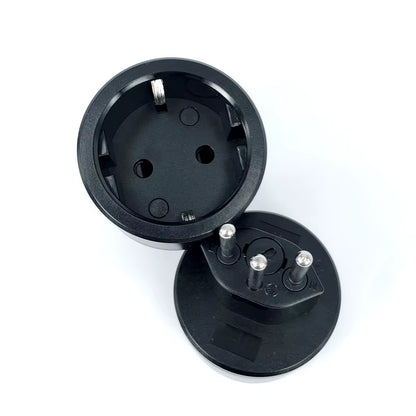 EU DE Germany Socket 3 Pin Swiss Plugs Adaptor Embedded Swiss Adapter Converter Plug Swiss Plugs Turn to French Plugs