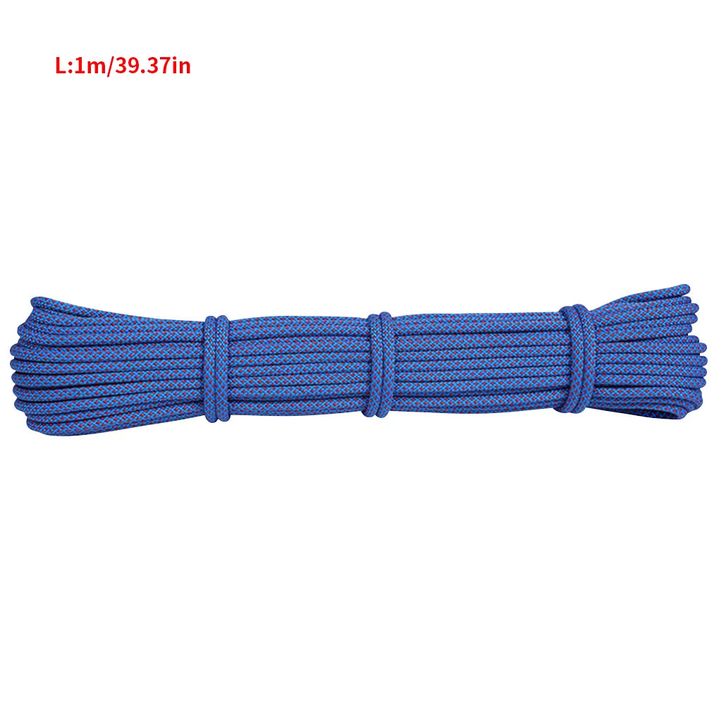 Climbing Rope Portable 6Mm Non-Slip Downhill Rope for Survival Parachute Cord Lanyard Camping Climbing Rope Hiking Clothesline