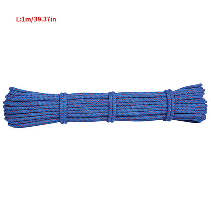 Climbing Rope Portable 6Mm Non-Slip Downhill Rope for Survival Parachute Cord Lanyard Camping Climbing Rope Hiking Clothesline