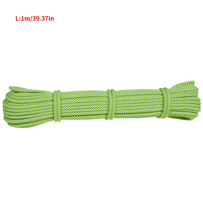 Climbing Rope Portable 6Mm Non-Slip Downhill Rope for Survival Parachute Cord Lanyard Camping Climbing Rope Hiking Clothesline