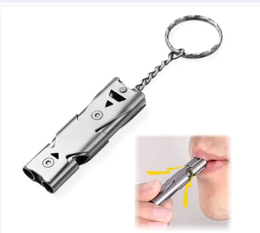 FLYTOP Emergency Whistle with Keychain for Outdoor Use