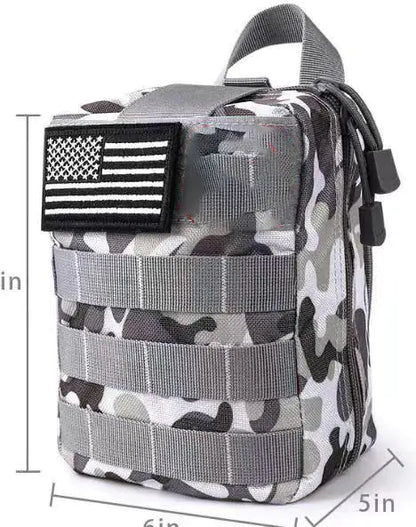 Survival Kit and First Aid Set for Outdoor Adventures